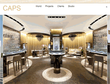 Tablet Screenshot of caps-architects.com